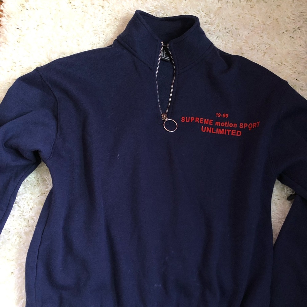 FOREVER 21 3/4 ZIP